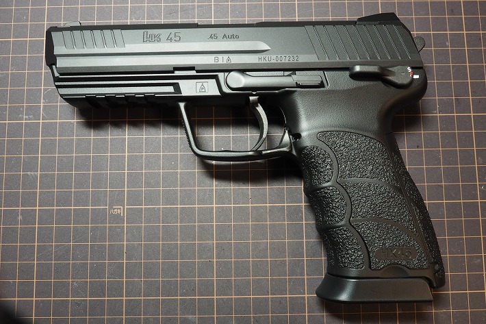 東京マルイ 電動HK45】塗装とサイレンサーを付けてタクティカル風に