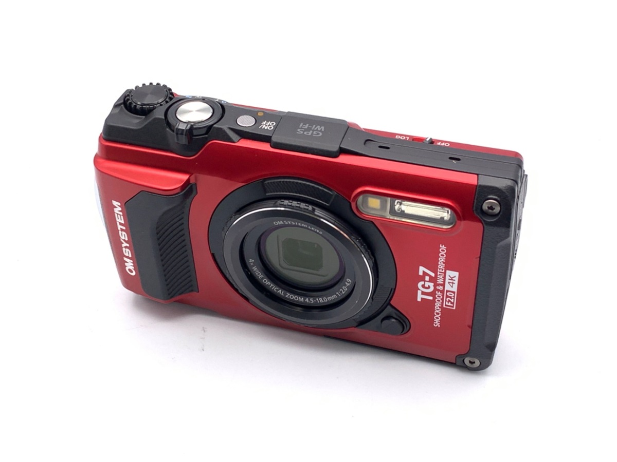中古：A(美品)】OM SYSTEM Tough TG-7 RED レッド | 2440270062700