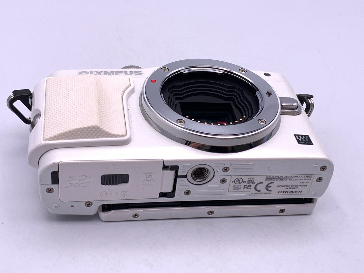 中古：B(並品)】オリンパス PEN Lite E-PL6 ボディ ホワイト