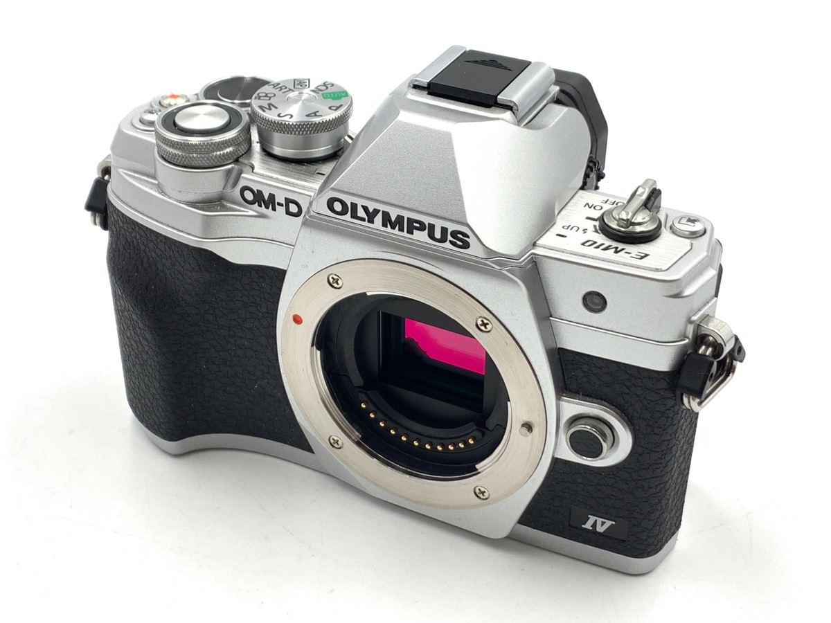 中古：B(並品)】オリンパス OM-D E-M10 MarkIV ボディ シルバー