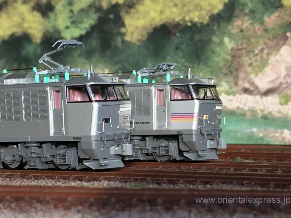 EF510-500 銀釜 入線です。KATO 3065-5 鉄は熱いうちに報告 | NGaugeJP