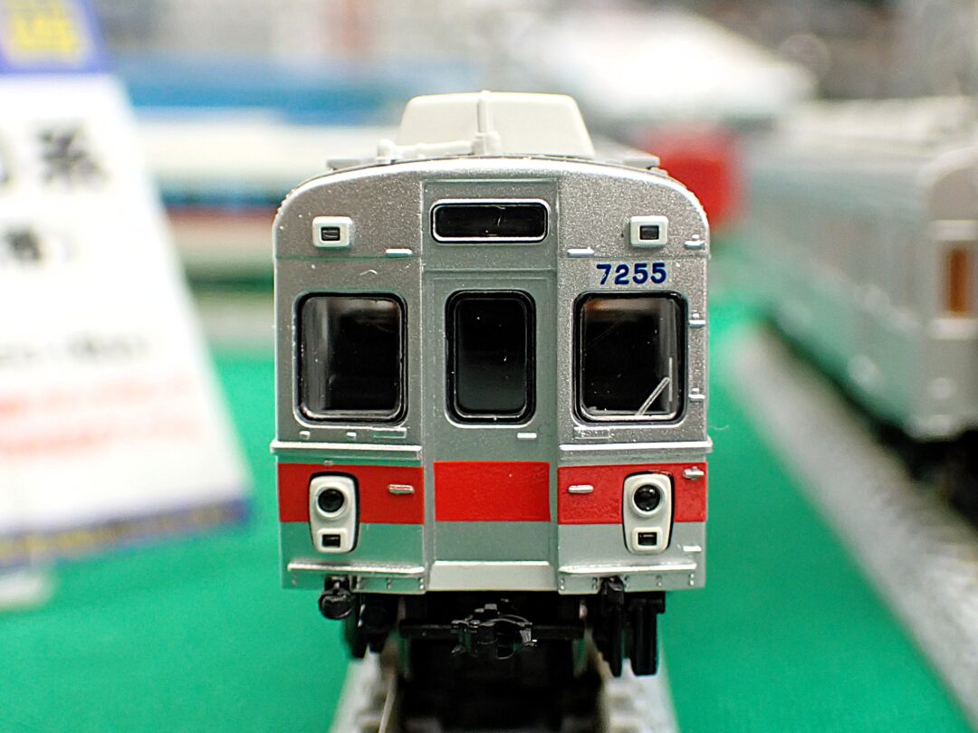 GM 東急電鉄7200系（池上線・冷房車・赤帯）3両編成セット 50797