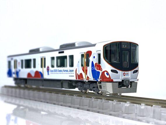 EXPO 2025 ミャクミャク 323系 (先頭車単品)クモハ322-20が入線しま