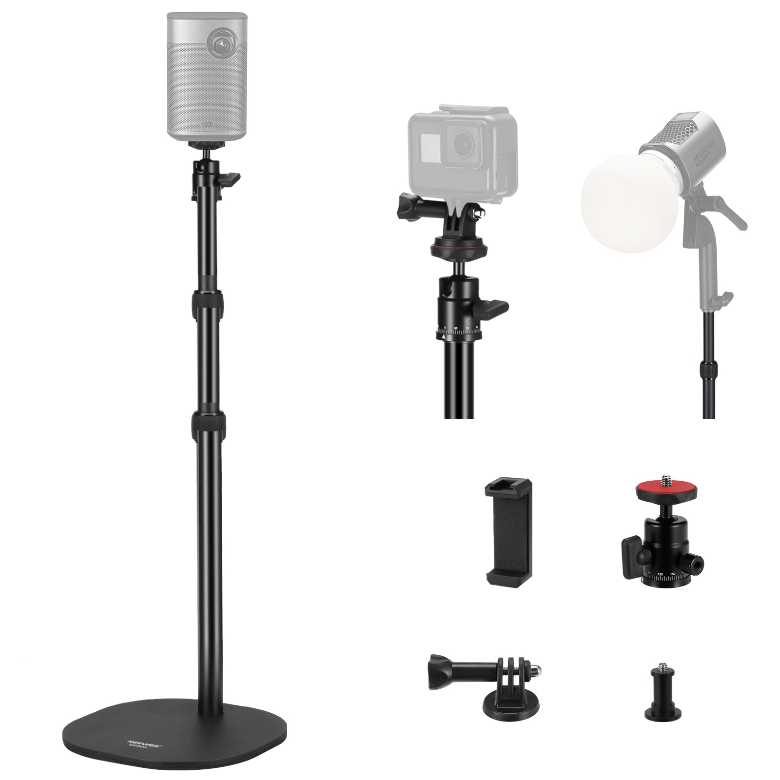 NEEWER DS006 卓上プロジェクタースタンド ヘビーベース付き – NEEWER.JP