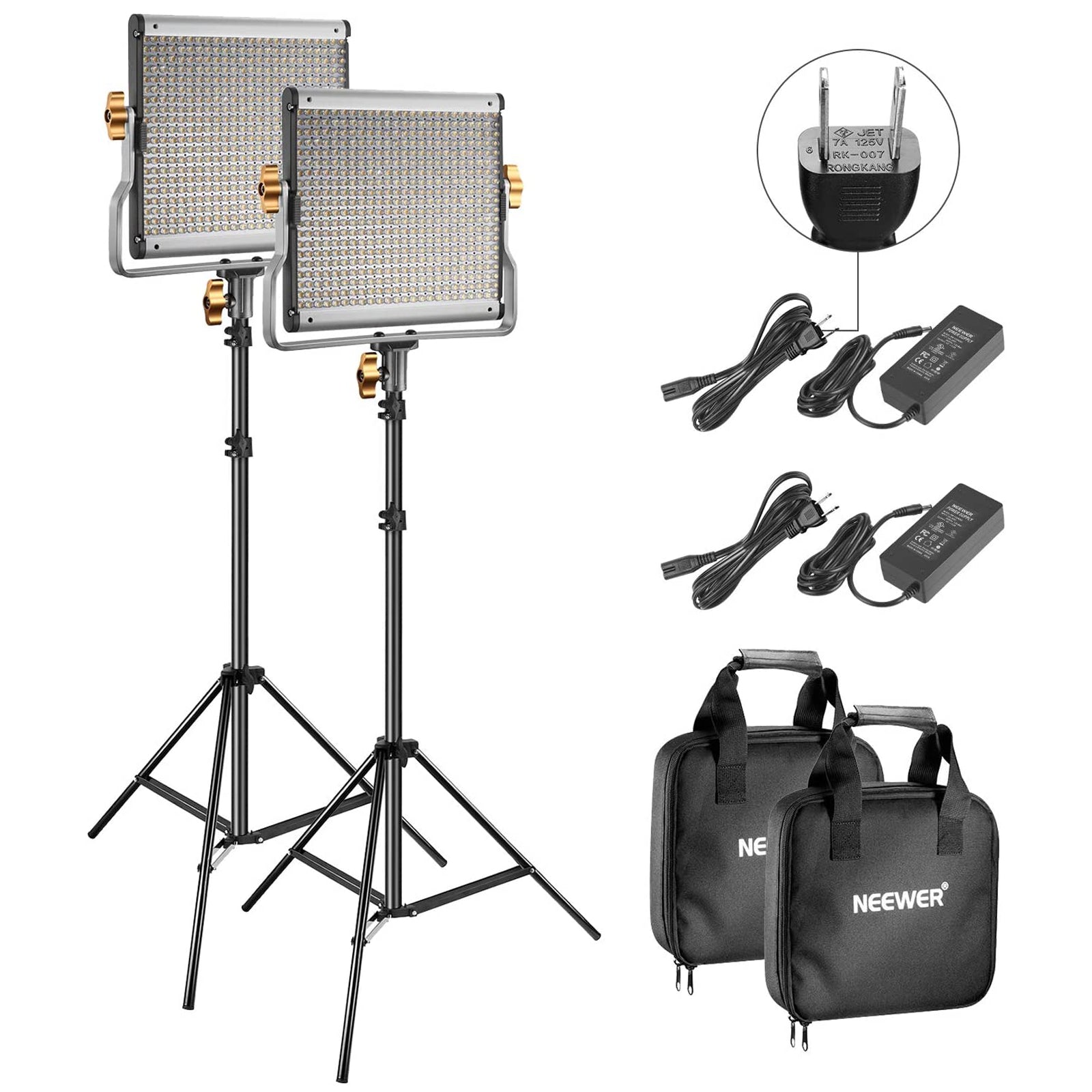 NEEWER 二色480 LEDビデオライトキット – NEEWER.JP