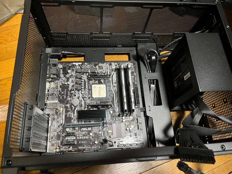 久しぶりに自作PCを組んでみたよ！Ryzen 5600G侮りがたし！！ – 猫ログ