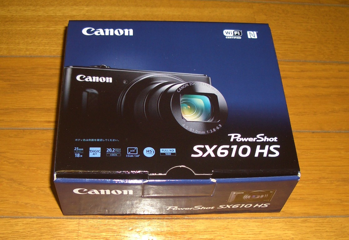 素人にでも簡単に使えるデジカメ「キヤノン PowerShot SX610」を購入