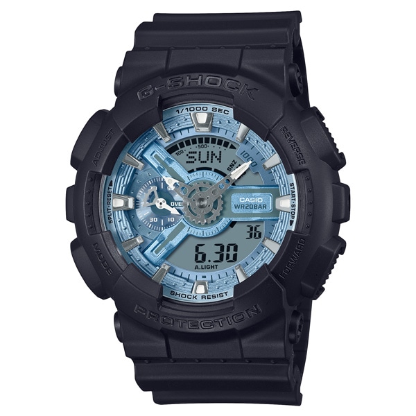 G-SHOCK Metallic Color Dial Series GA-110CD-1A2JF アイスブルー