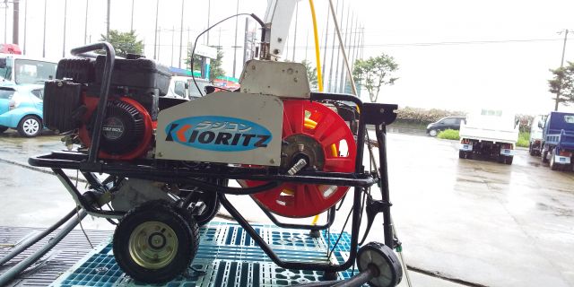 ポンプ SP451 エンジン三菱 GM182 中古 やまびこ（共立） セット動噴