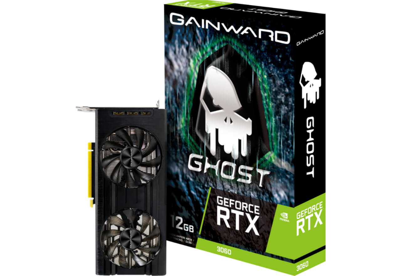 GAINWARD GeForce RTX 3060 GHOST 12GB GDDR6 - 株式会社ニュー