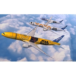 ANA「C-3PO ANA JET」が3/21就航--スター・ウォーズ特別塗装機の第4弾