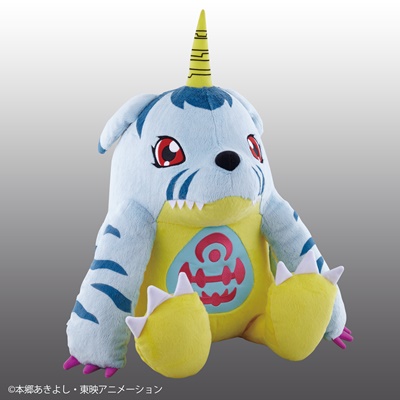 デジモンアドベンチャー tri.』完結記念、ガブモンが等身大ぬいぐるみ