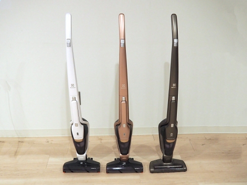 エレクトロラックスの新型コードレス掃除機「エルゴラピード」を体験