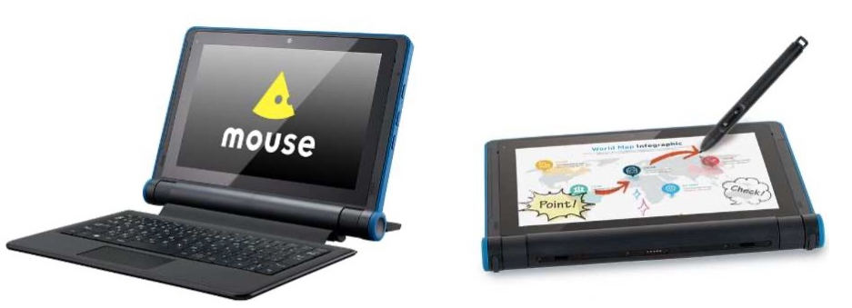 マウス、5万円台の学習用「スタディパソコン」 防塵防滴、手書きもOK