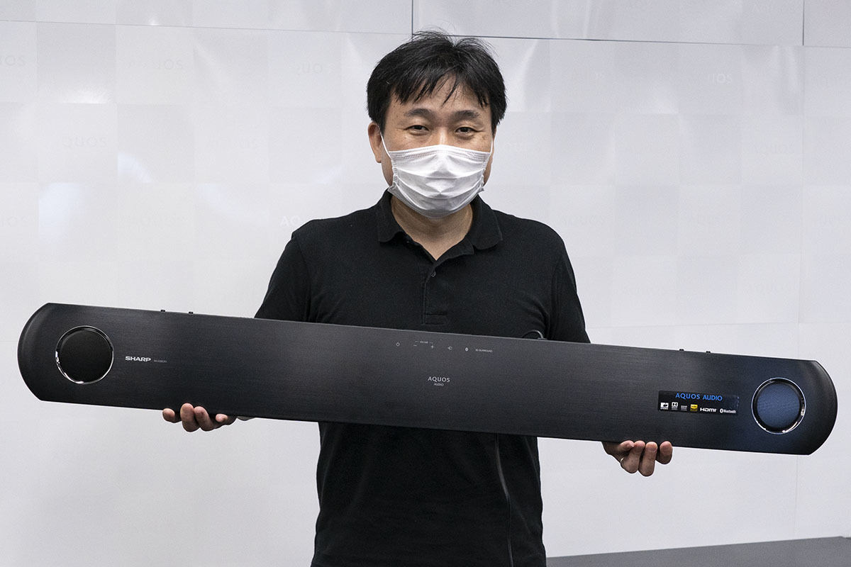 シャープの8K放送・22.2ch入力対応サウンドバーを聴く - “復活の