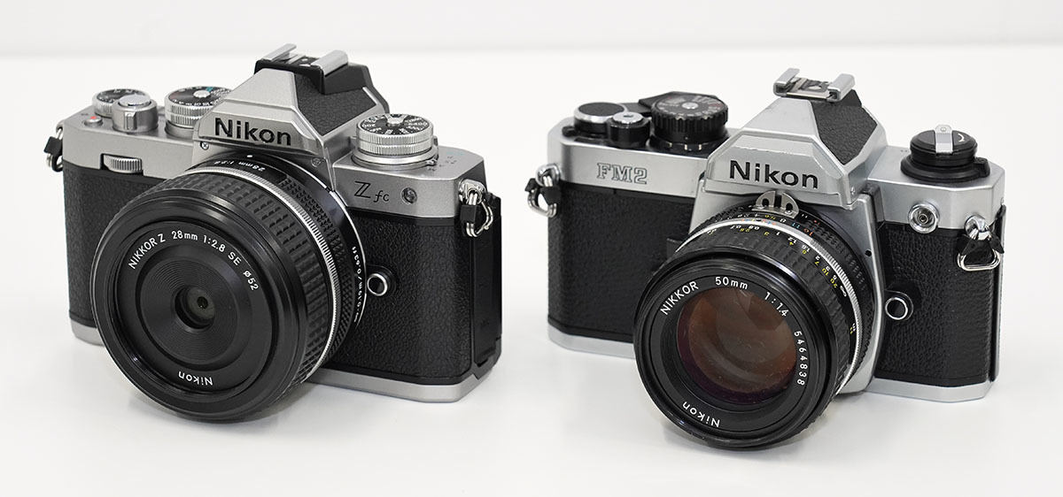 ニコン、フィルム一眼レフ「FM2」似のミラーレス「Z fc」 APS-C