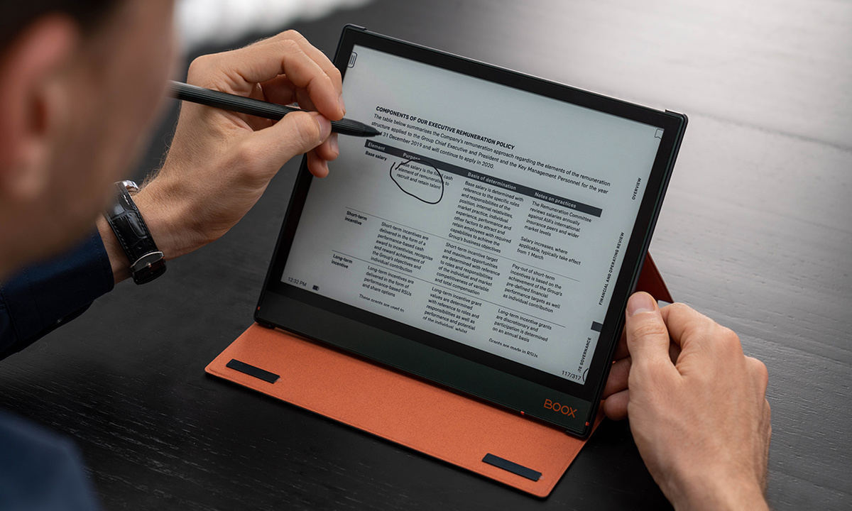 10.3インチ電子ペーパー搭載Androidタブレット「BOOX Note Air2 Plus