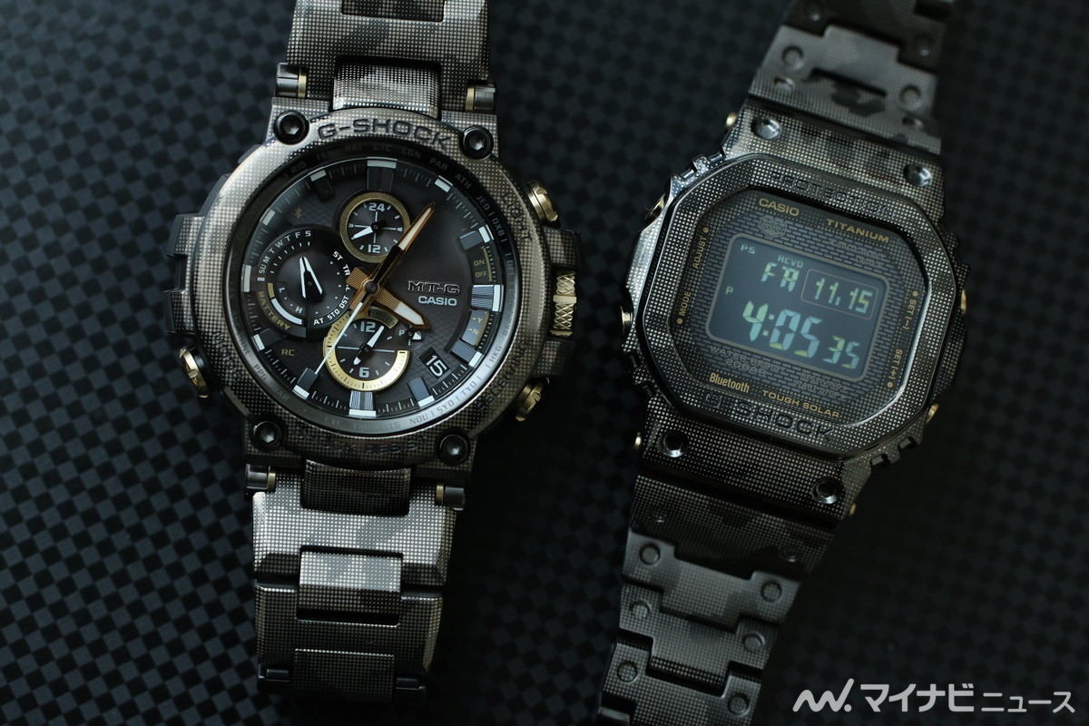 カシオ2022年10月発売のG-SHOCKを実機写真で！ 期待の40周年記念モデル