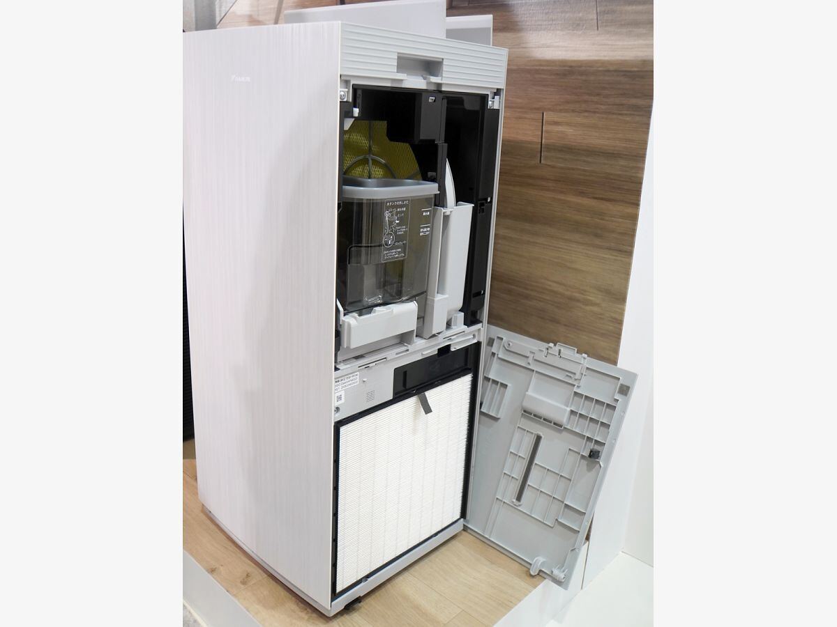 ダイキンの加湿ストリーマ空気清浄機に新モデル - 風量パワーアップ