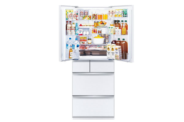 三菱「中だけひろびろ大容量」冷蔵庫、495Lモデルが加わったWZシリーズ