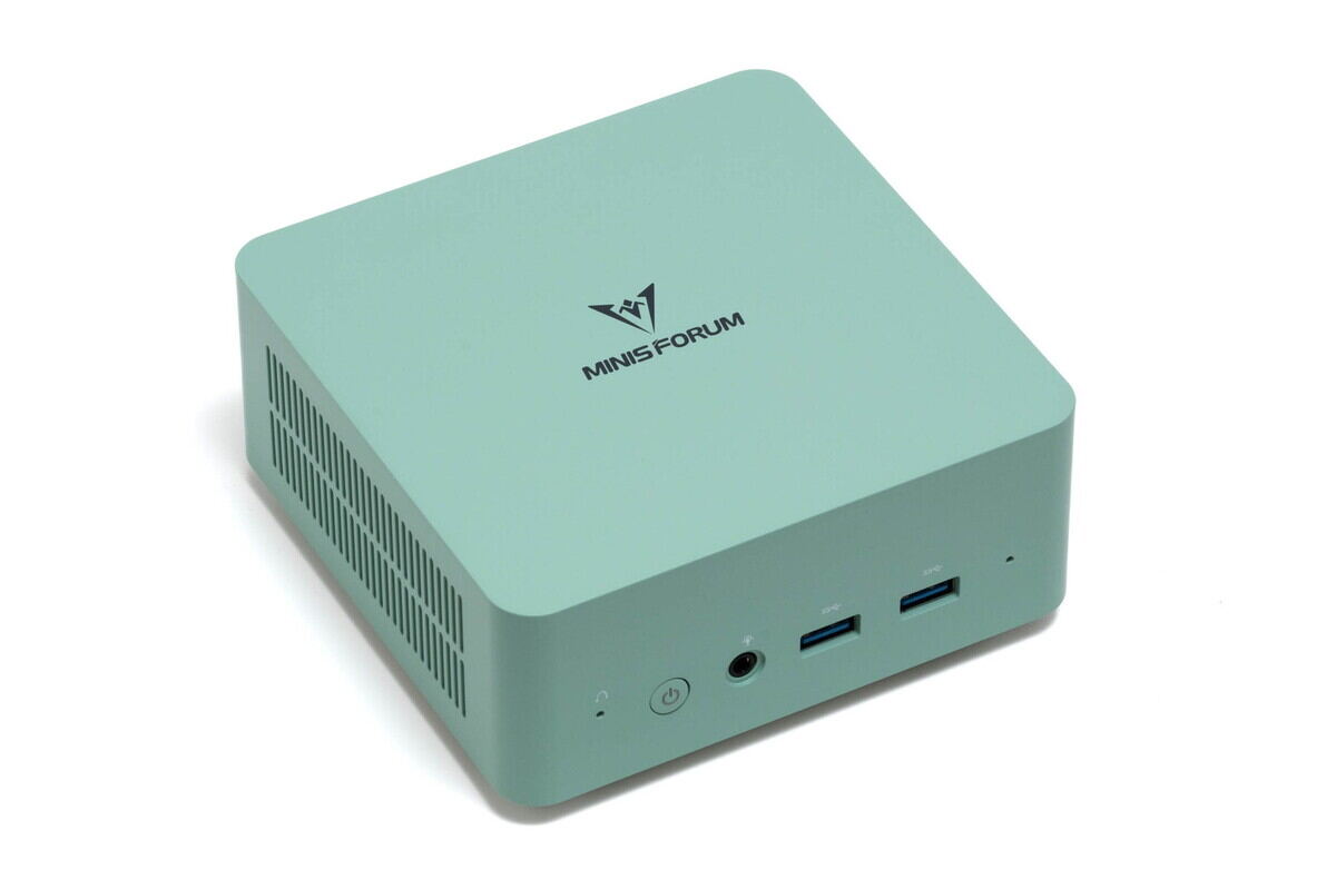 かわいいグリーンのミニPC「Minisforum UN1265」レビュー - Core i7