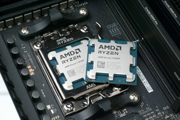 内蔵GPUなしのRyzen 7 8700F/Ryzen 5 8400Fを検証！ 低価格AM5自作に