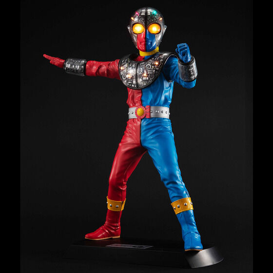 キカイダー01』全高約40cm！迫力のゼロワンボディがリニューアル再