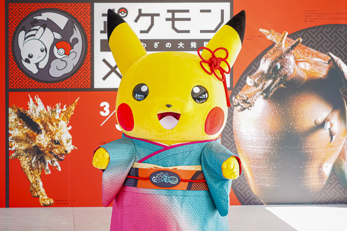麻布台ヒルズ】「ポケモン×工芸展」を開催! ピカチュウに会える