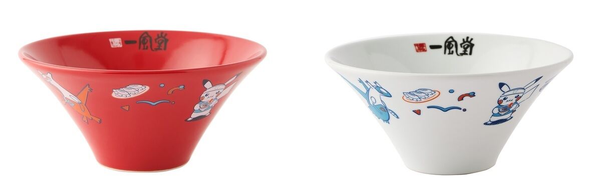 一風堂「ポケモンセンターフクオカ」とコラボ - どんぶりやレンゲなど