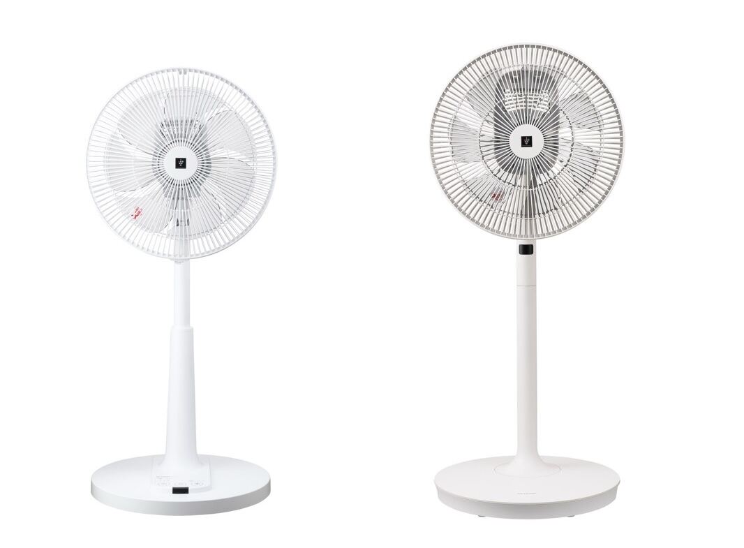 シャープ、2025年度夏物新製品としてプラズマクラスター搭載の扇風機2