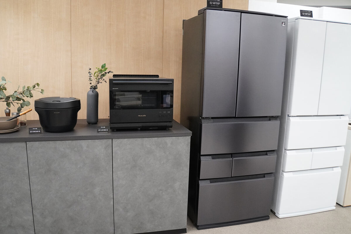 シャープの新プラズマクラスター冷蔵庫、省エネ率が最大35％にアップ