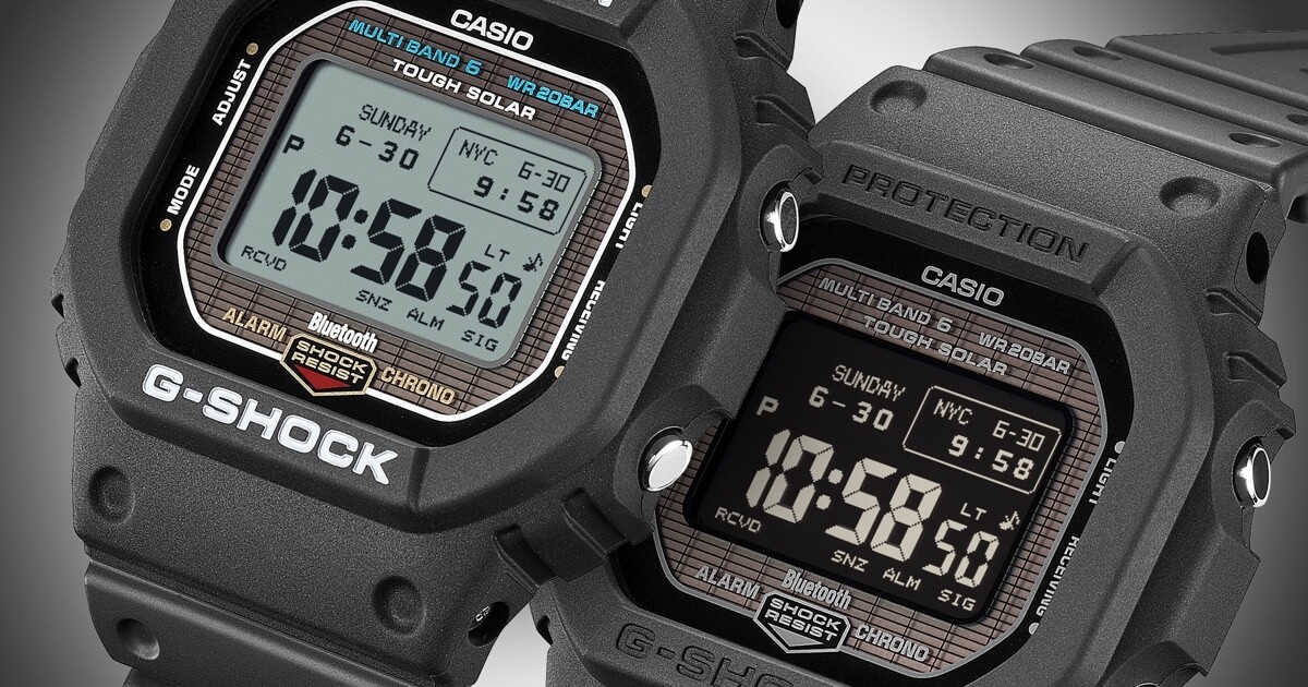 カシオ、タフソーラーとMIP液晶を搭載した新G-SHOCK「GW-BX5600」発売