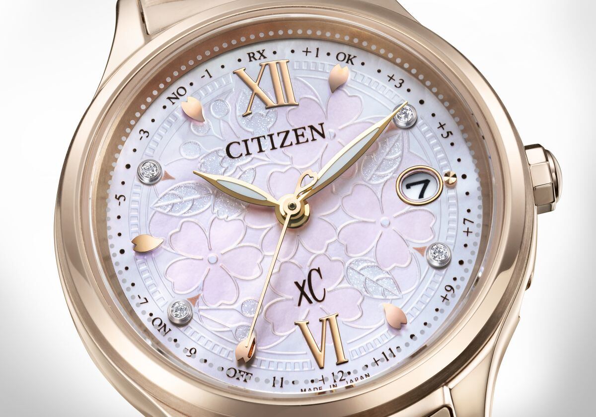 シチズン クロスシー 30周年、桜を詰め込んだ2026年版「SAKURA限定