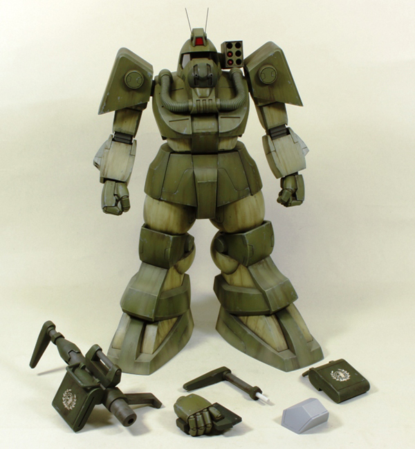 モデラーズアットワークより『太陽の牙ダグラム』ブロックヘッドの1/72