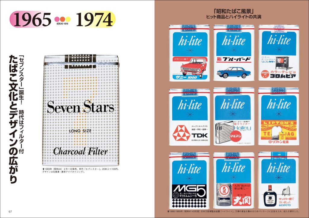 昭和100年（2025年）を記念した『昭和たばこ図鑑』9月29日に発売決定
