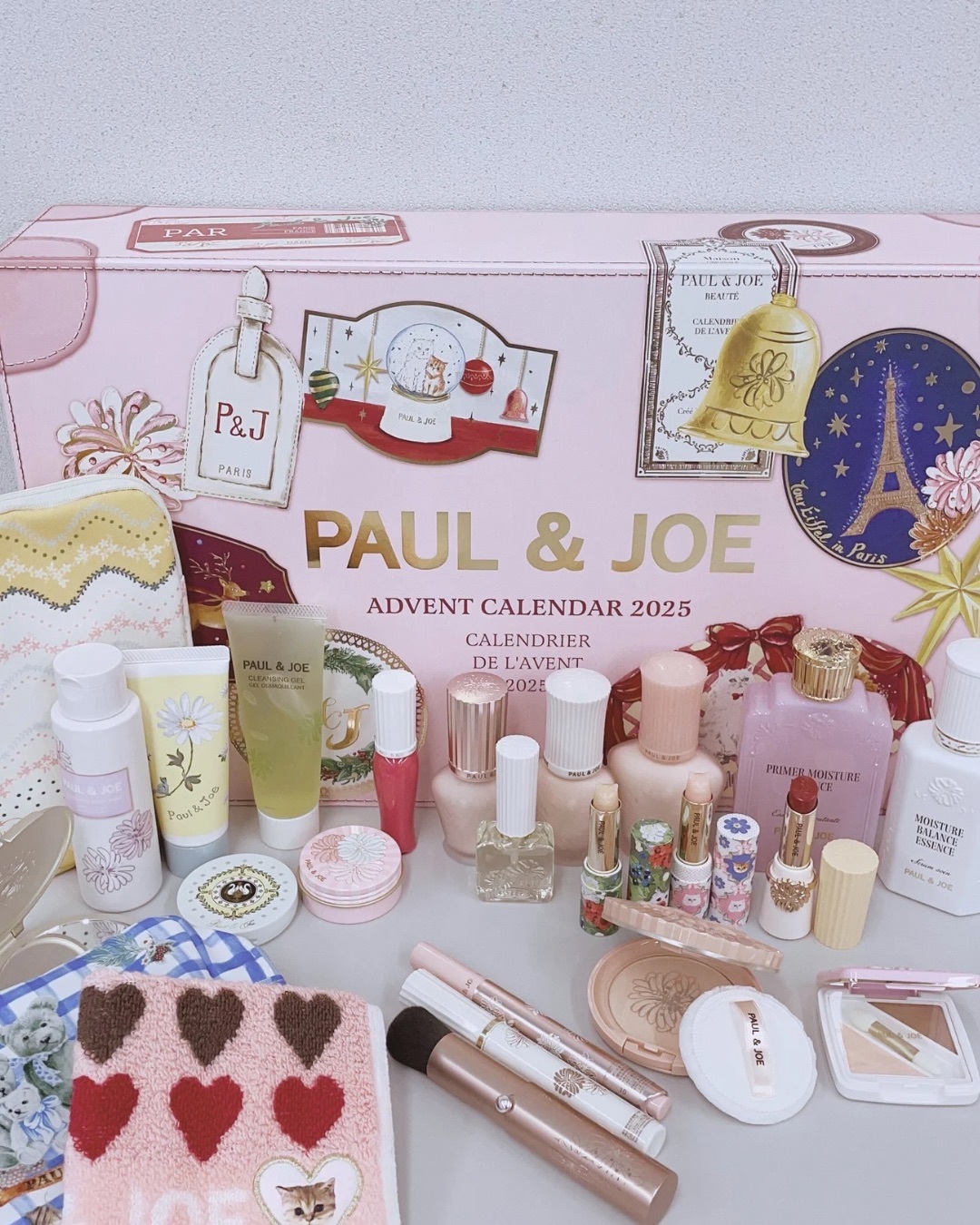 2025クリスマスコフレ】「ポール＆ジョー」恒例のアドベントカレンダー