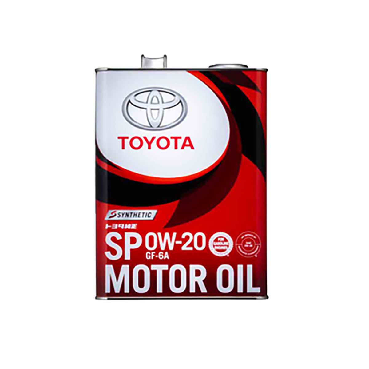 トヨタ純正エンジンオイル SP 0W20 4L 全合成油 | オートバックス公式