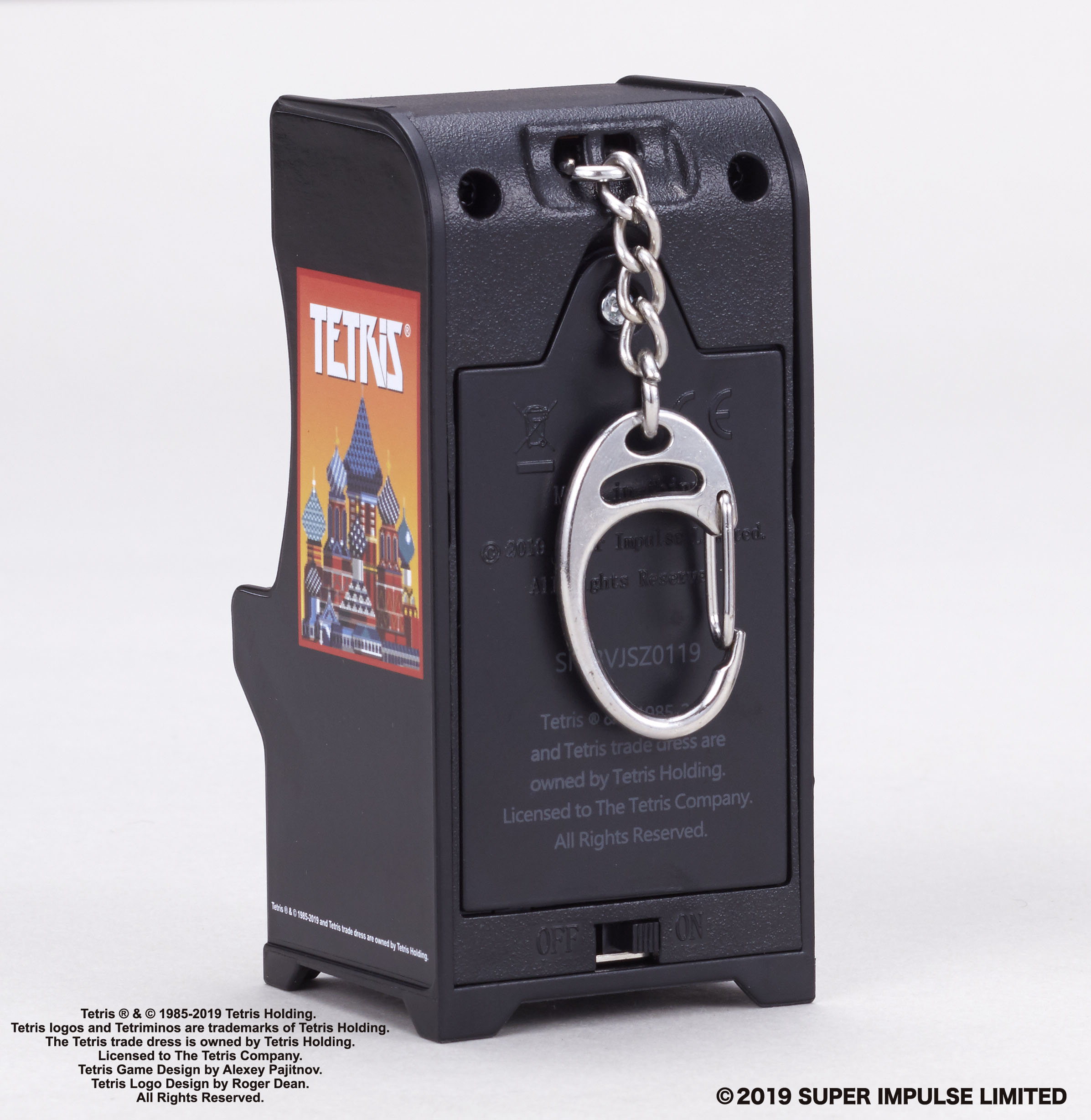 手の平サイズのアーケードマシン「TINY ARCADE テトリス／ポール