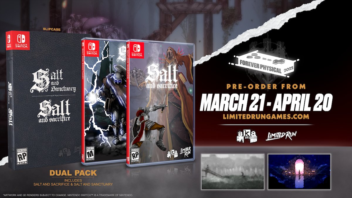 Salt and Sacrifice secures Nintendo Switch physical release