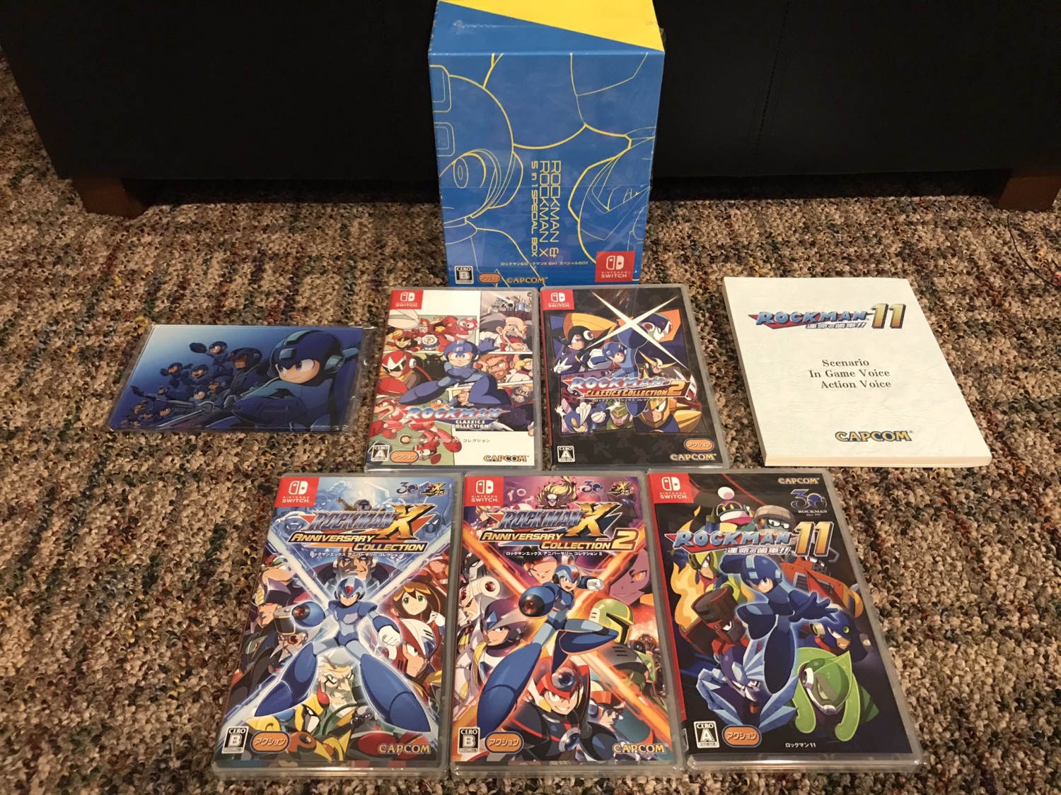 First Photos Of Mega Man & Mega Man X 5in1 Special Box – NintendoSoup