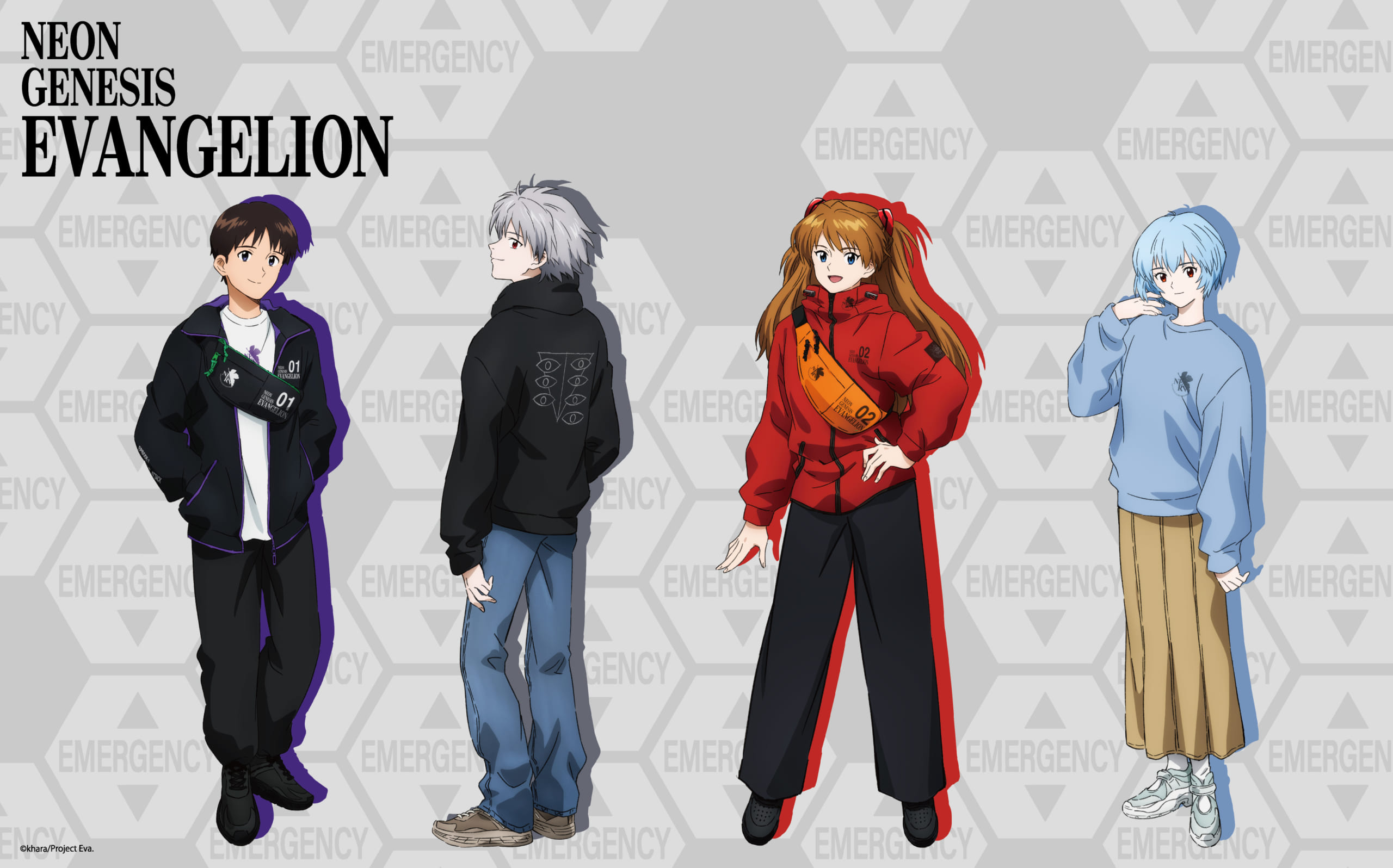 エヴァンゲリオン×ジーユー」コラボコレクション登場！碇シンジや渚