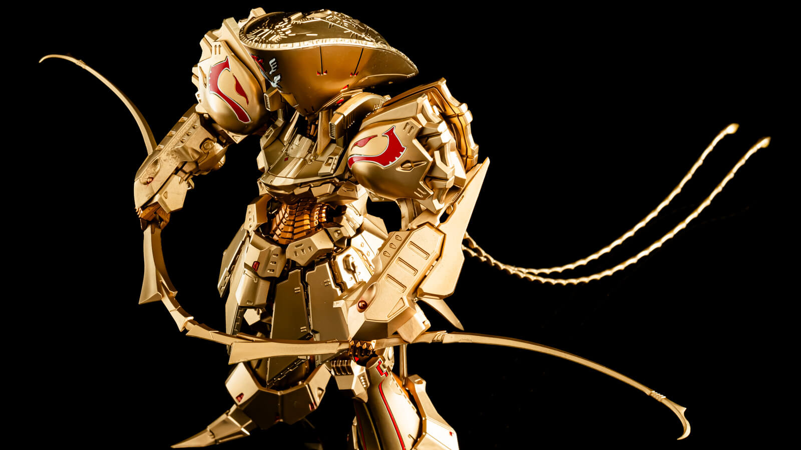 金色に輝く神の帝騎、ボークスIMS 1:144 K.O.G. 最速ペイントレビュー