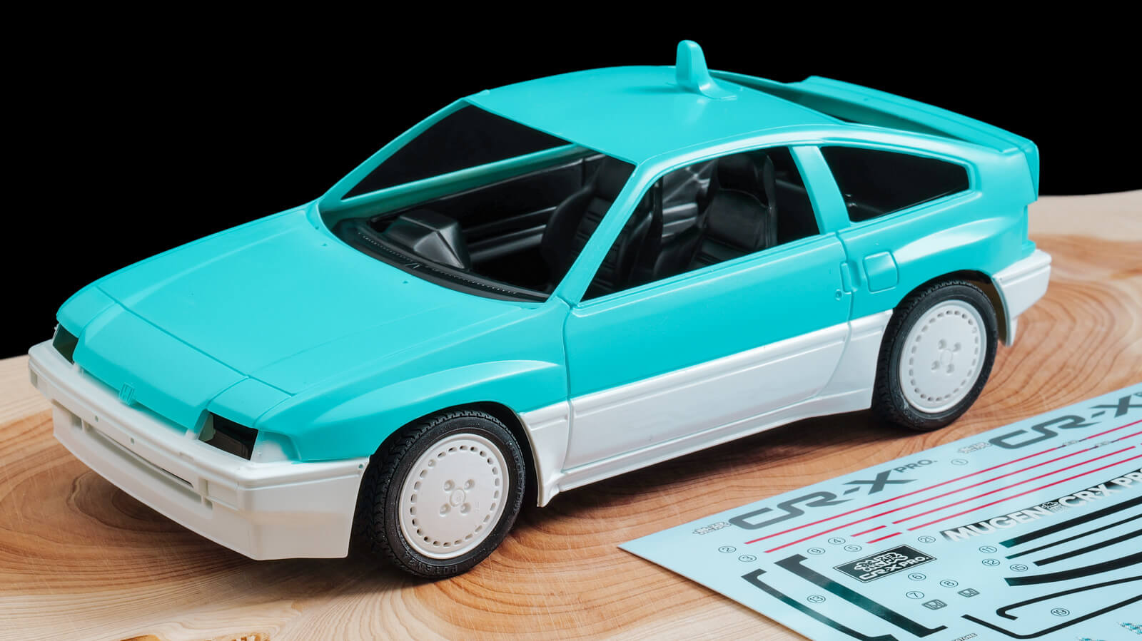 ヒントはハコの横にある！／タミヤの無限 CR-X PRO.をカッコよく塗り