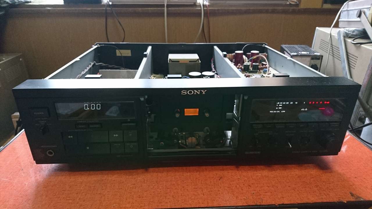部品取り SONY カセットデッキ TC-K555ES2 部品取り SONY カセット