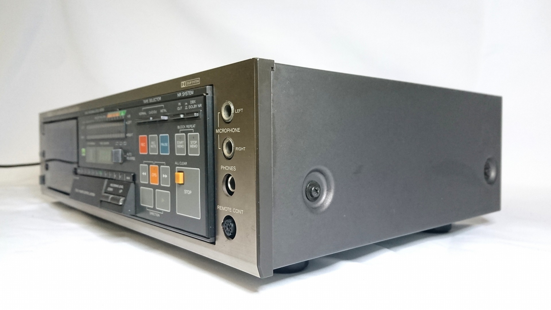 TEAC V-R1◇反転時間0.4秒。電光石火オートリバース。 | スーパー