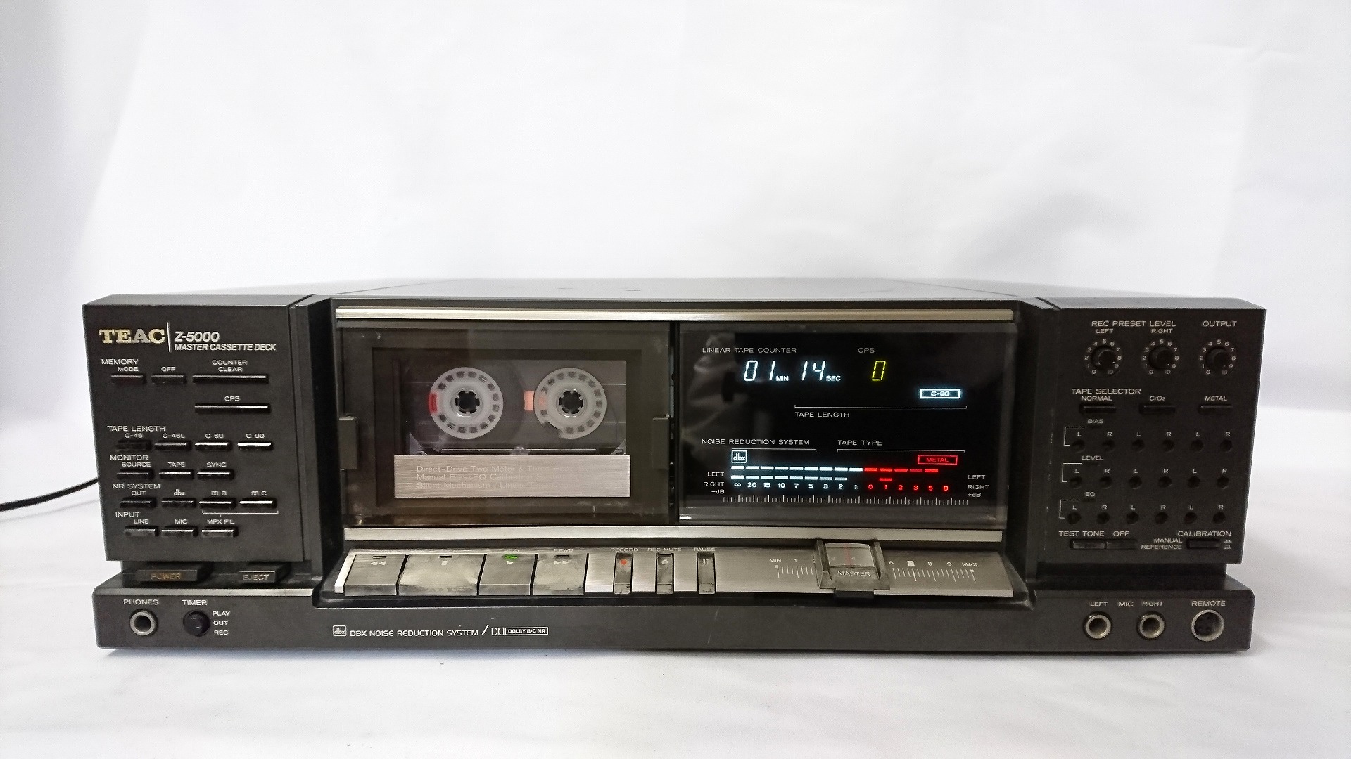 TEAC Z-5000◇ナカミチにも負けないVery Hard Calibration