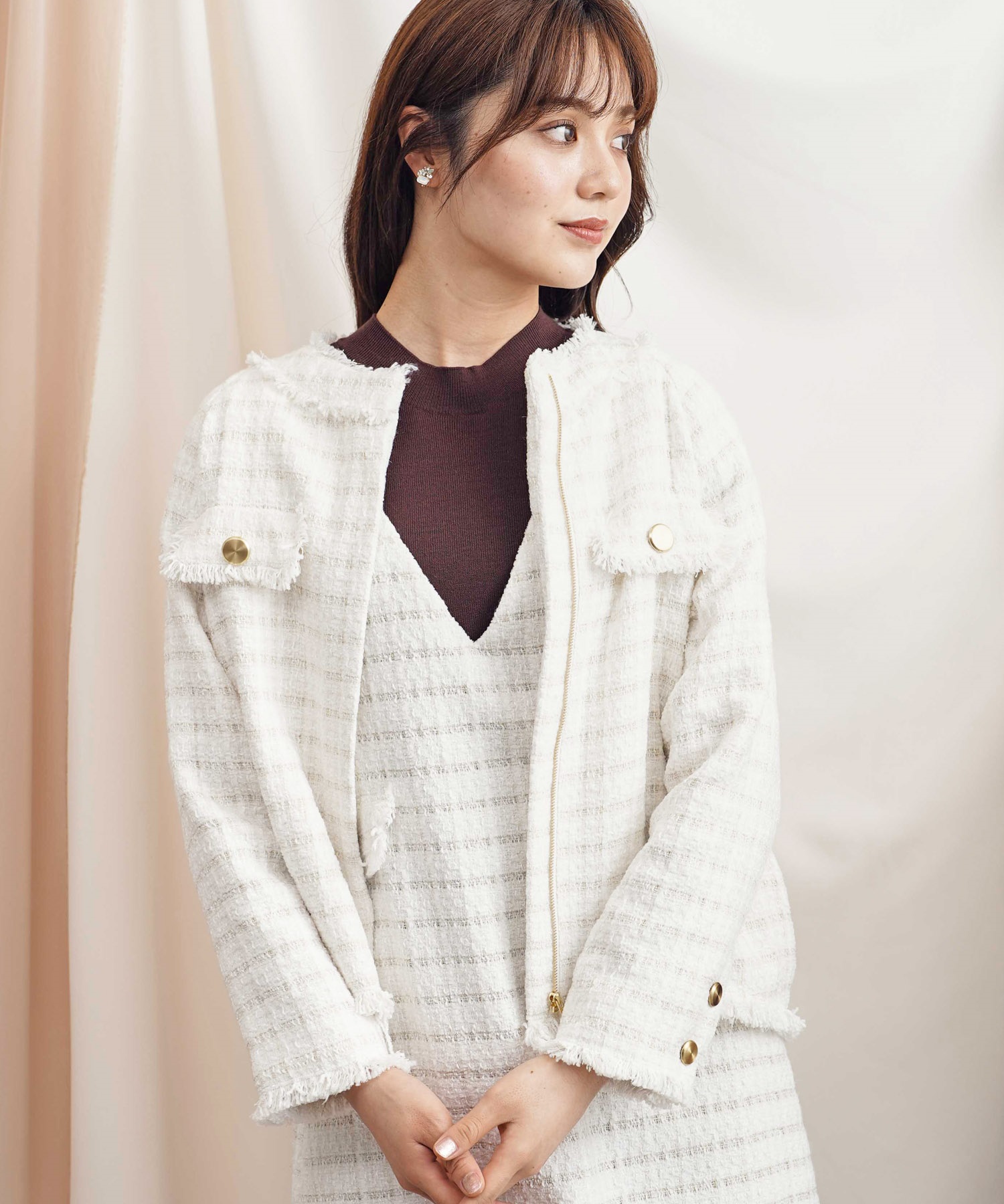 オーバーツイードジャケット | ジャケット | NOELA OFFICIAL WEB STORE