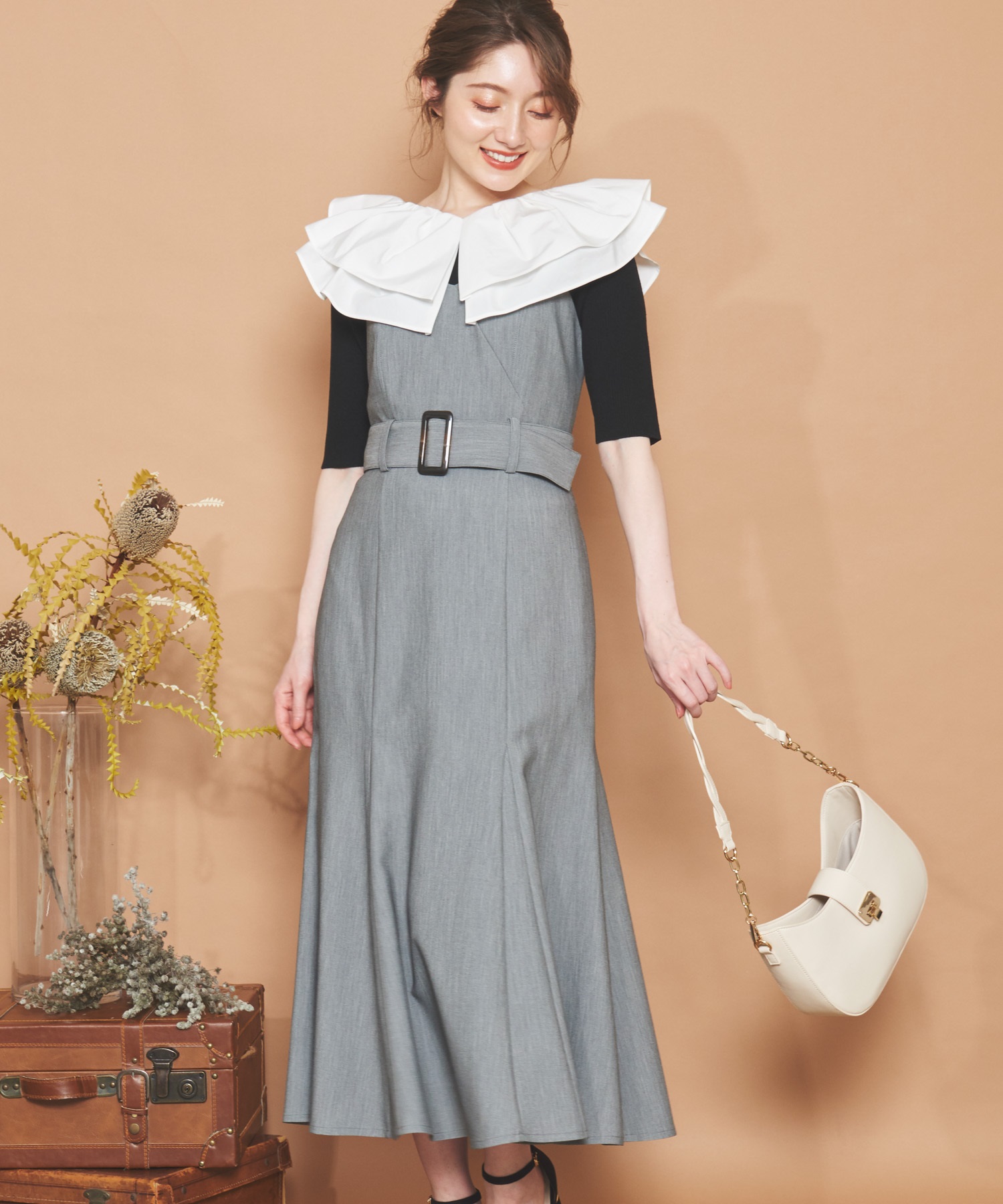 ボリュームヘムキャミワンピ | キャミワンピース | NOELA OFFICIAL WEB