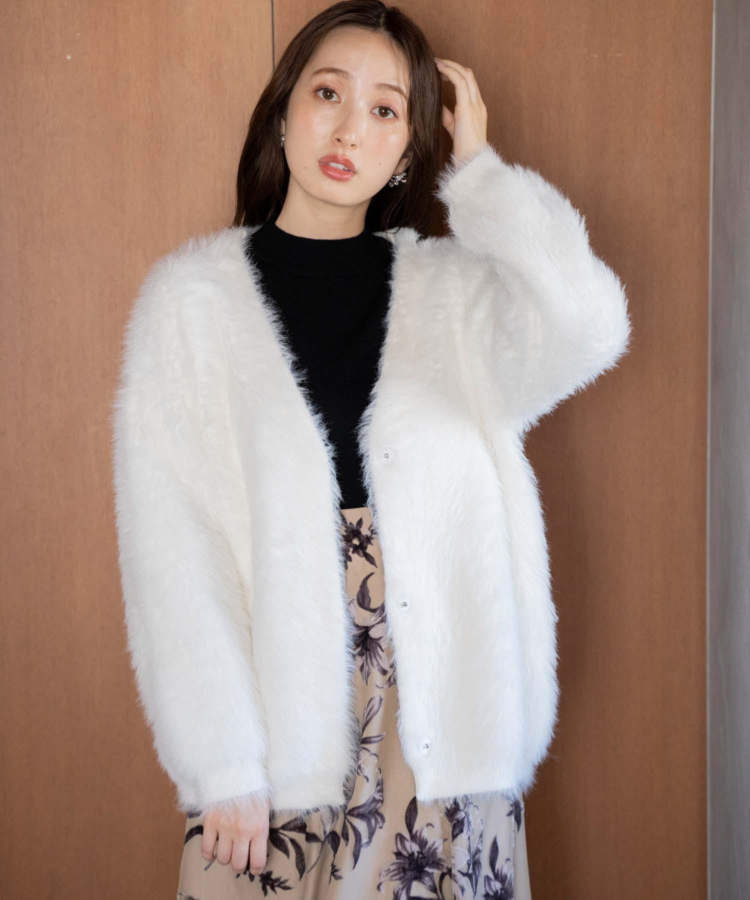 フェザーニットカーデ | カーディガン | NOELA OFFICIAL WEB STORE