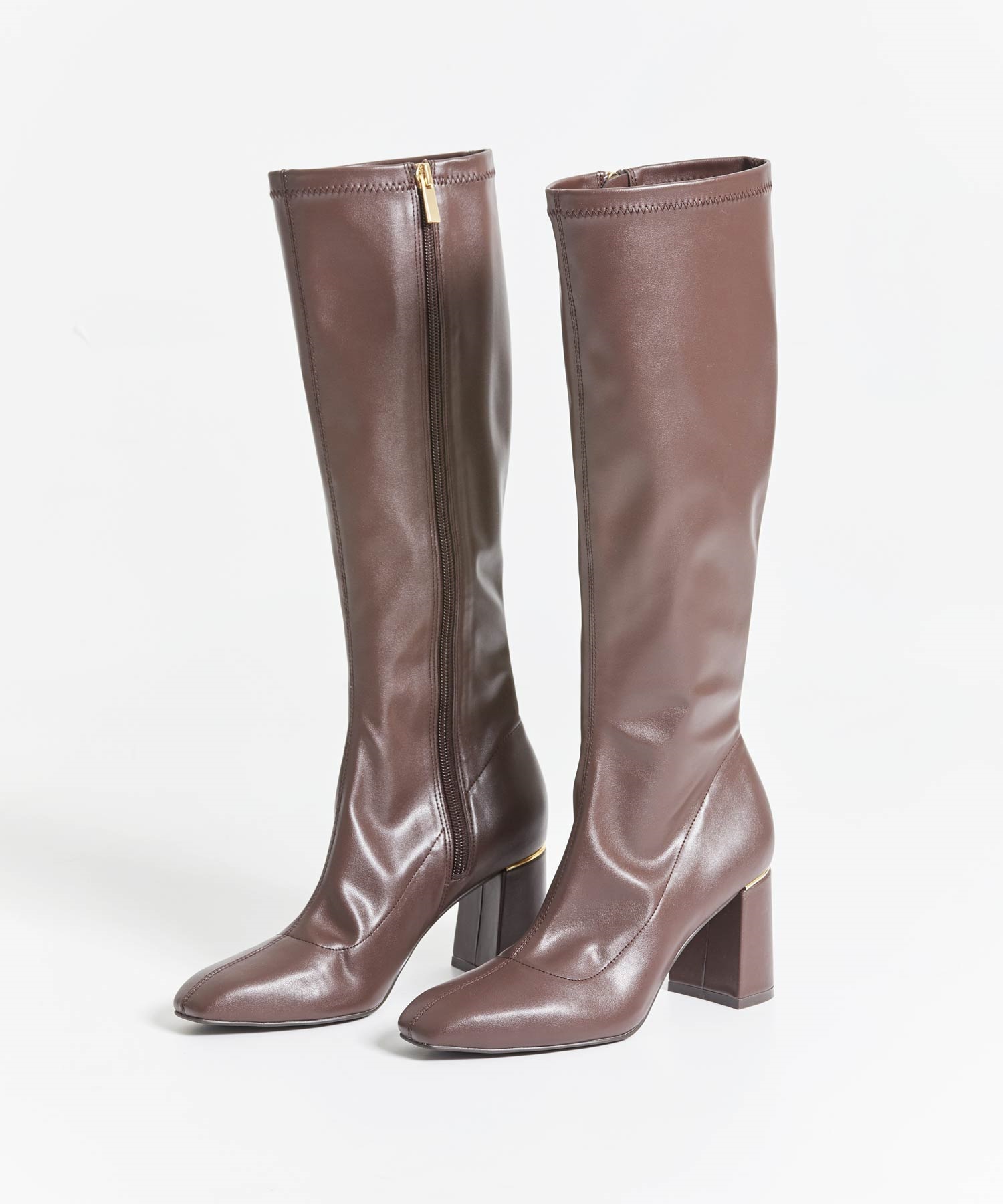 ストレッチレザーロングブーツ | ブーツ | NOELA OFFICIAL WEB STORE